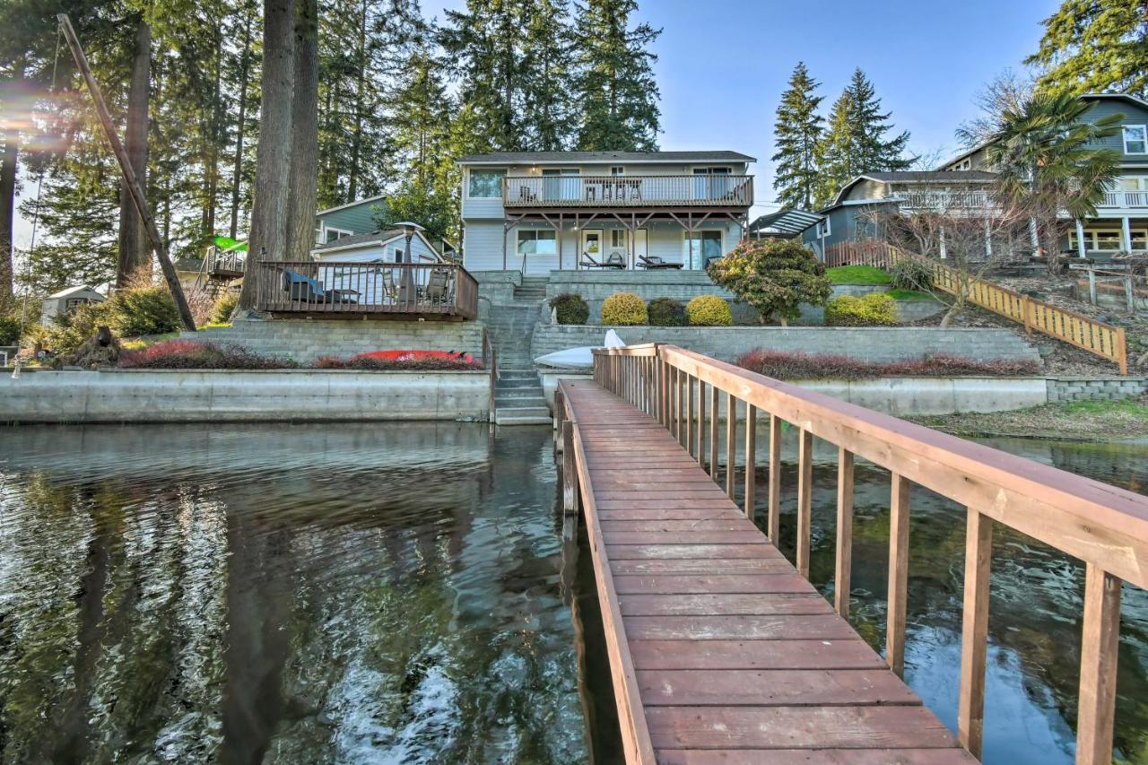The Peacock House - Waterfront Home With Hot Tub! オリンピア エクステリア 写真